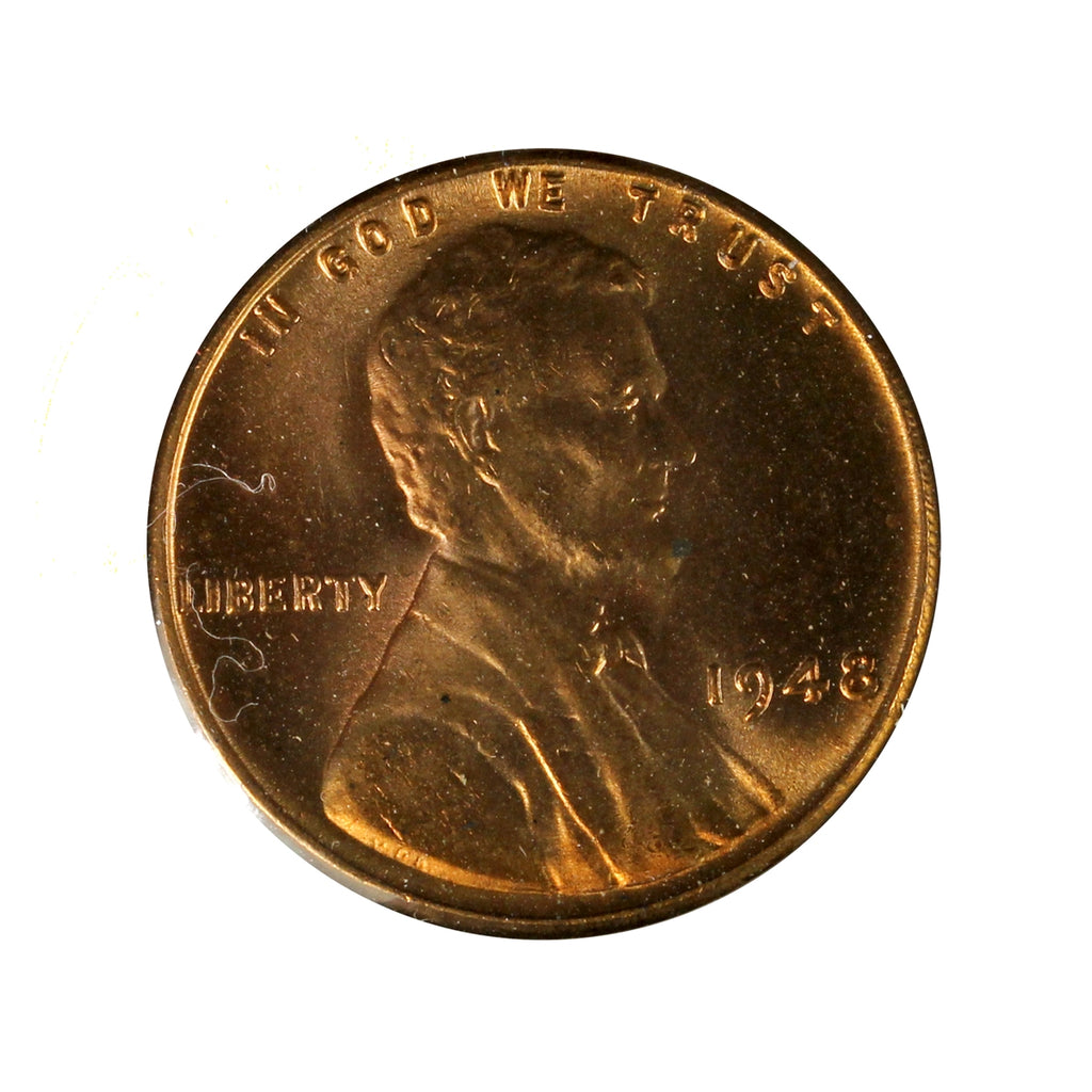 1948 USA Cent Choice Brilliant Uncirculated (MS64)