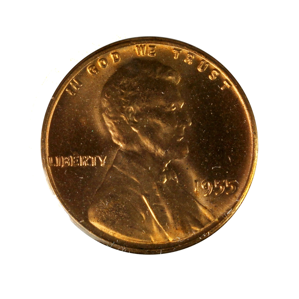 1955 USA Cent Choice Brilliant Uncirculated (MS64)