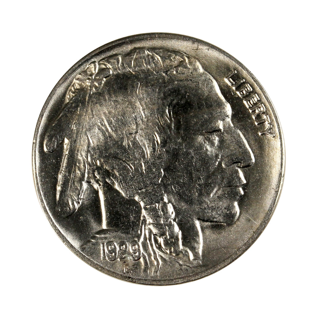 1929 USA Nickel Choice Brilliant Uncirculated (MS64) $