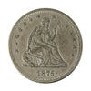 1875 USA Quarter Extra Fine (EF40) $