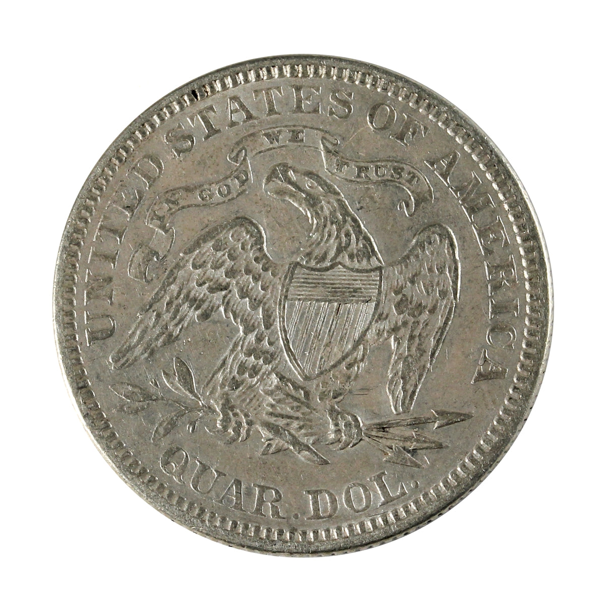 1875 USA Quarter Extra Fine (EF40) $