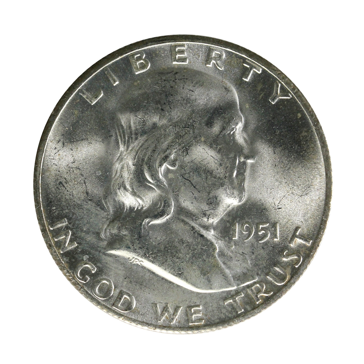 1951 S USA Half Dollar Choice Brilliant Uncirculated (MS64) $