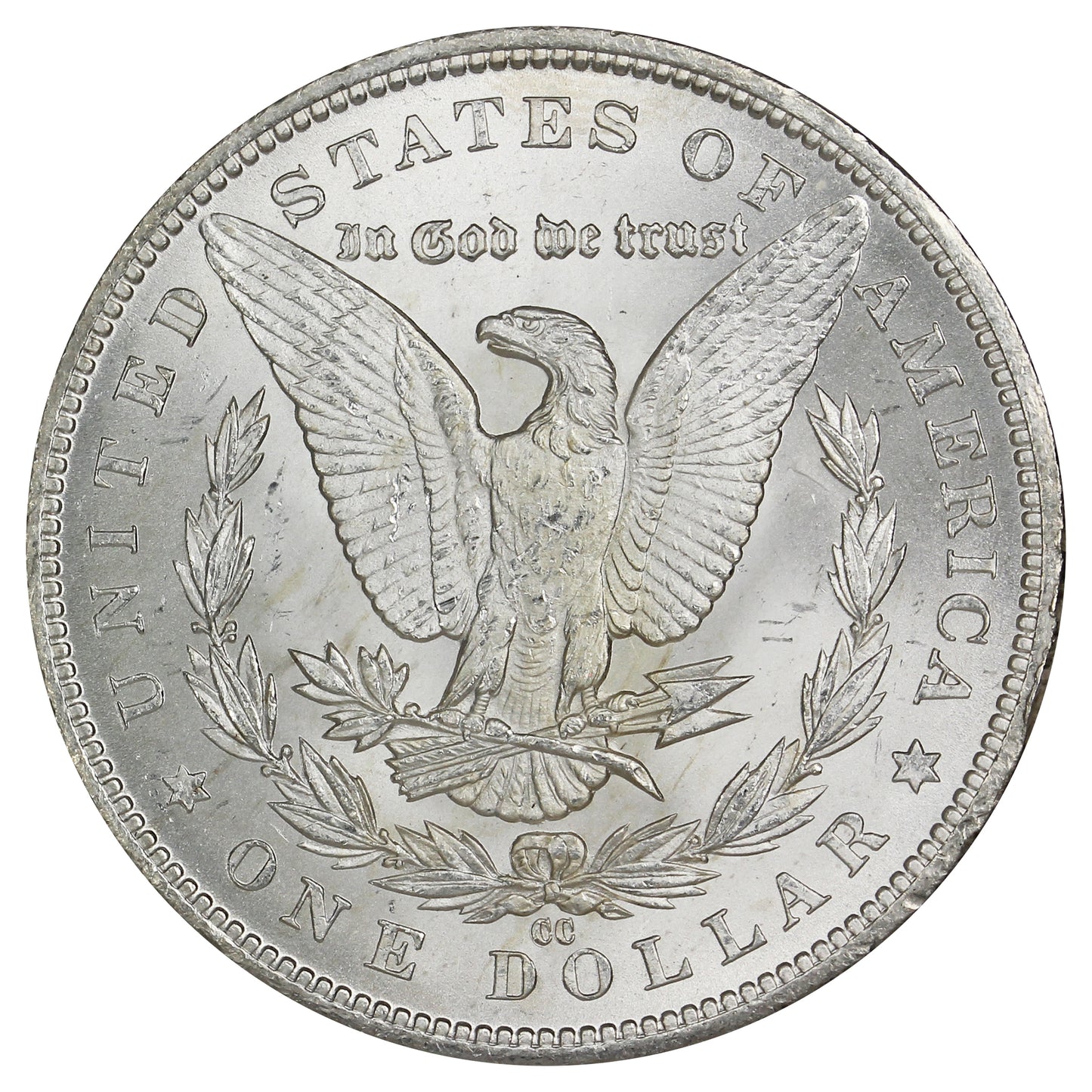 1884 CC USA Dollar Choice Brilliant Uncirculated (MS64) $ EX. GSA Hoard