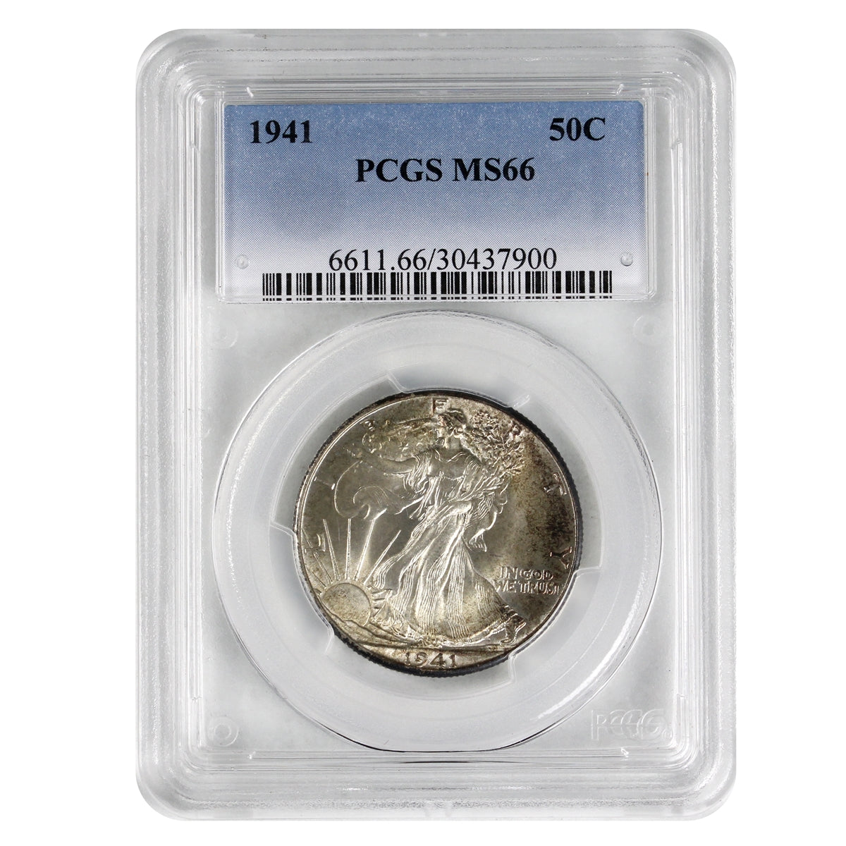 1941 USA Half Dollar PCGS Certified MS66