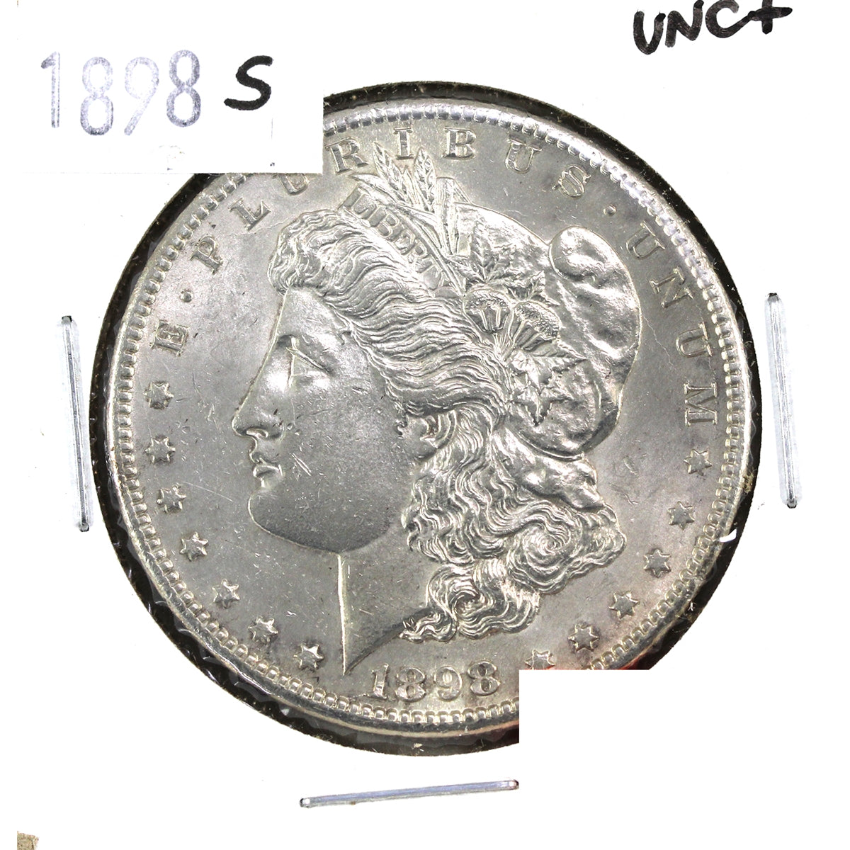 1898 S USA Dollar UNC+ (MS62) $