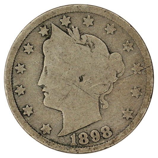 1898 USA Nickel Good (G4)
