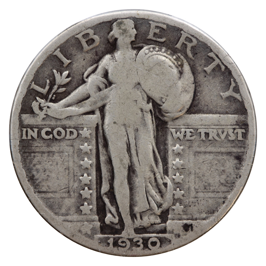 1930 USA Quarter F-VF (F15)