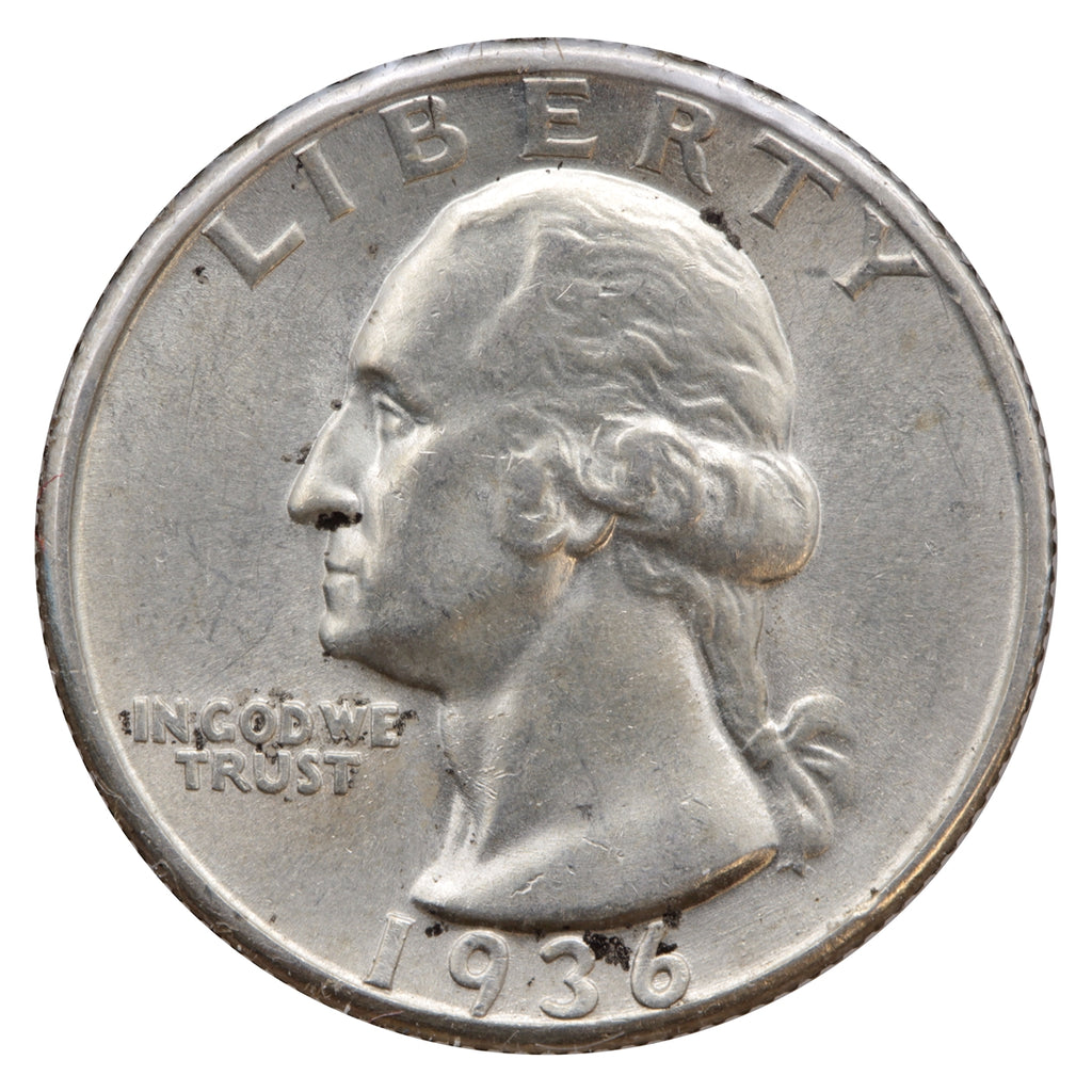 1936 USA Quarter Brilliant Uncirculated (MS63)