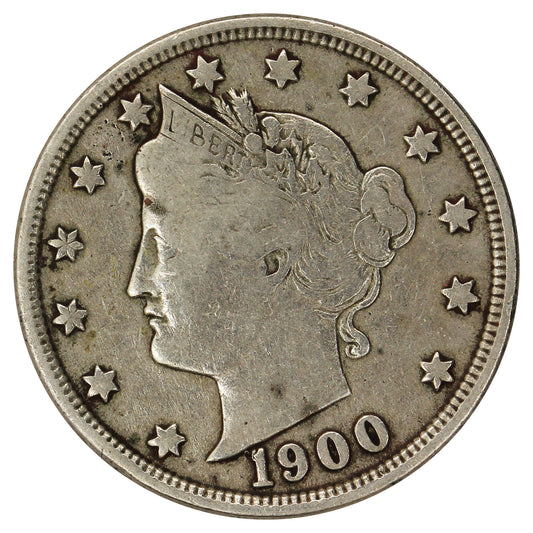 1900 USA Nickel VG-F (VG10)