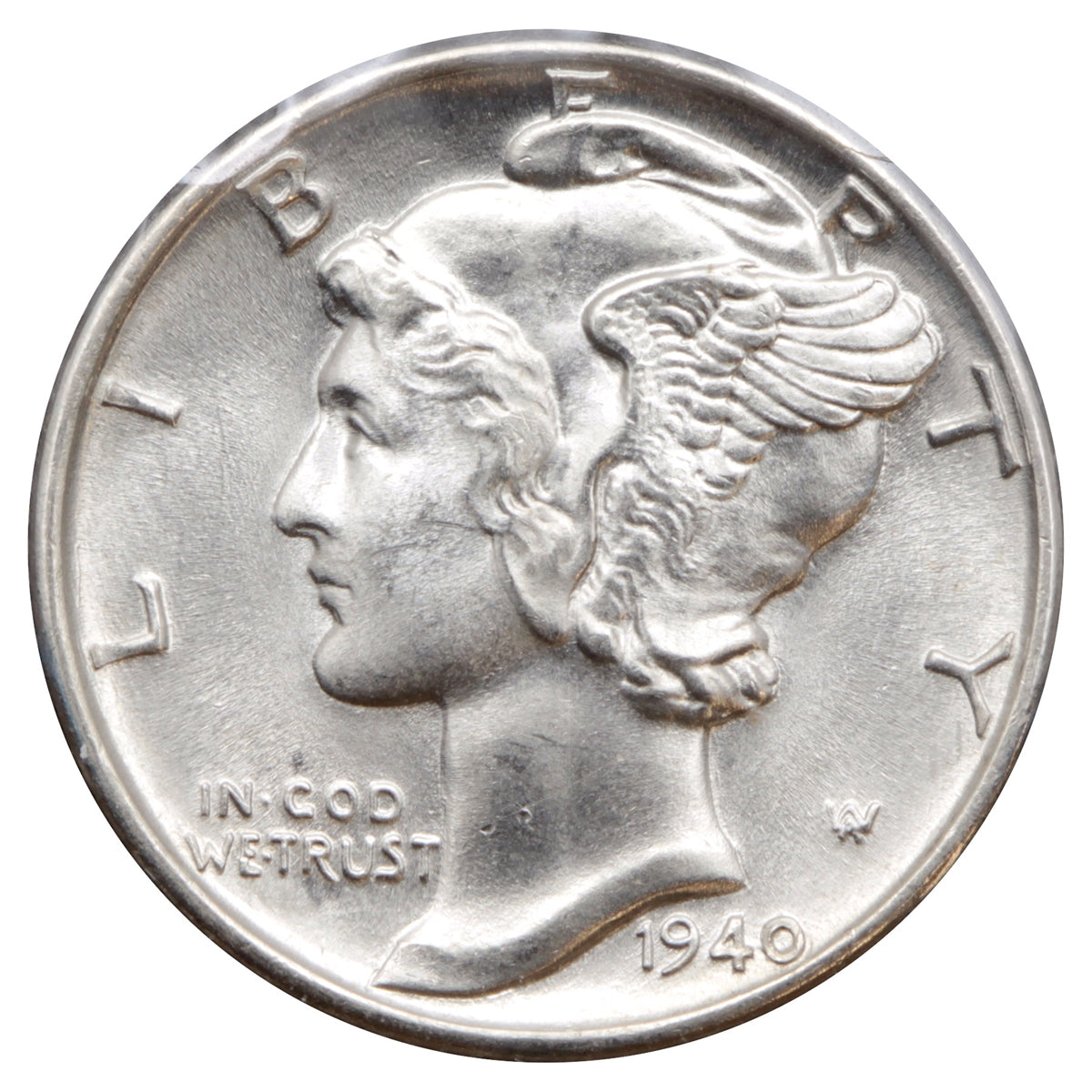 1940 USA Dime Gem Brilliant Uncirculated (MS65)