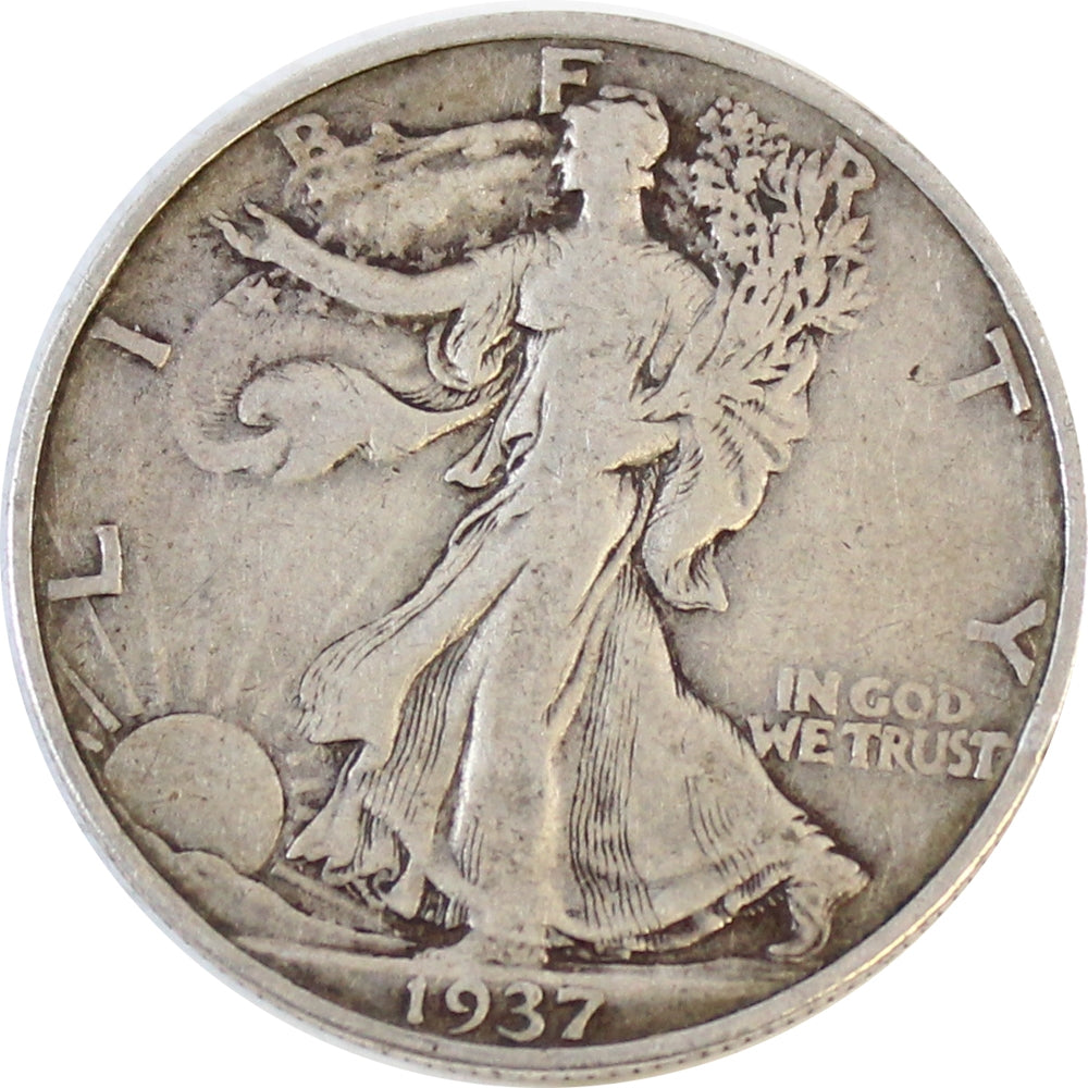 1937 USA Half Dollar Circulated