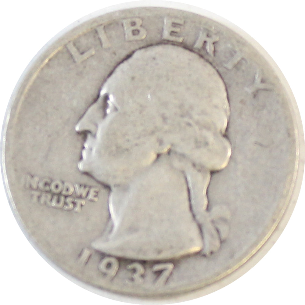 1937 USA Quarter Circulated