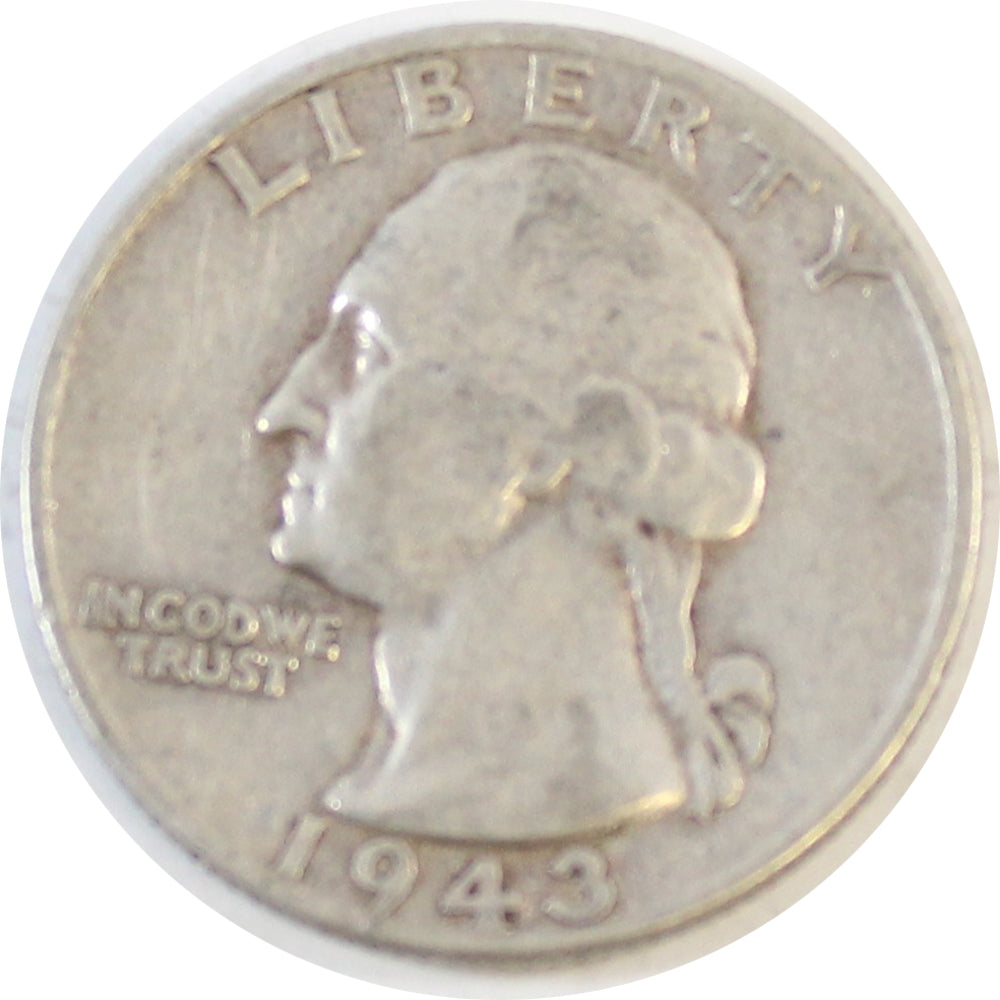 1943 USA Quarter Circulated