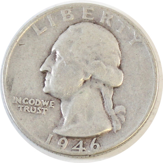 1946 USA Quarter Circulated