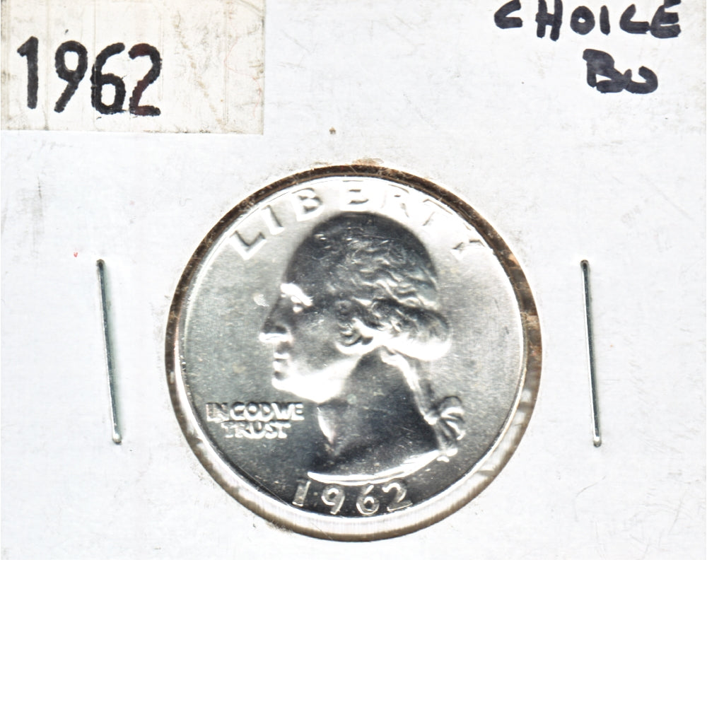 1962 USA Quarter Choice Brilliant Uncirculated (MS64)