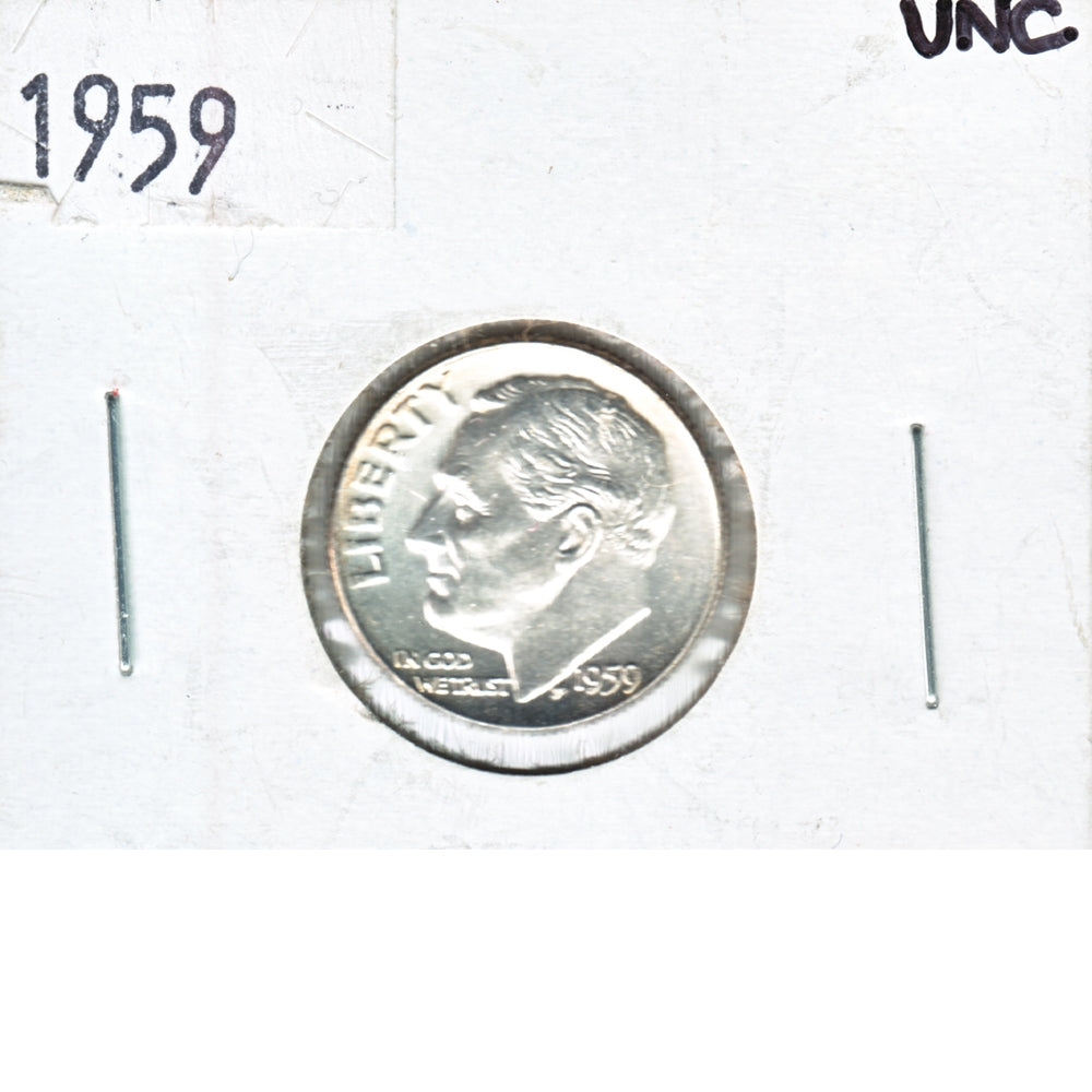 1959 USA Dime Uncirculated (MS60)
