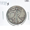 1939 S USA Half Dollar Circulated