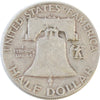 1951 S USA Half Dollar Circulated