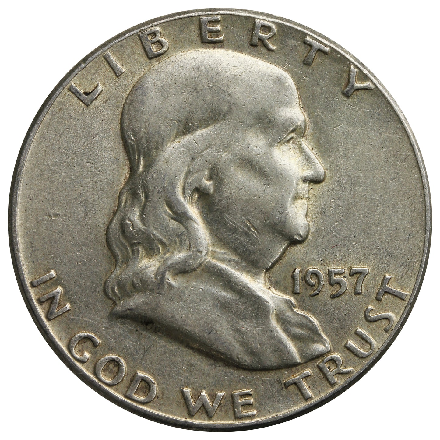 1957 USA Half Dollar Circulated