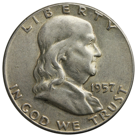 1957 USA Half Dollar Circulated