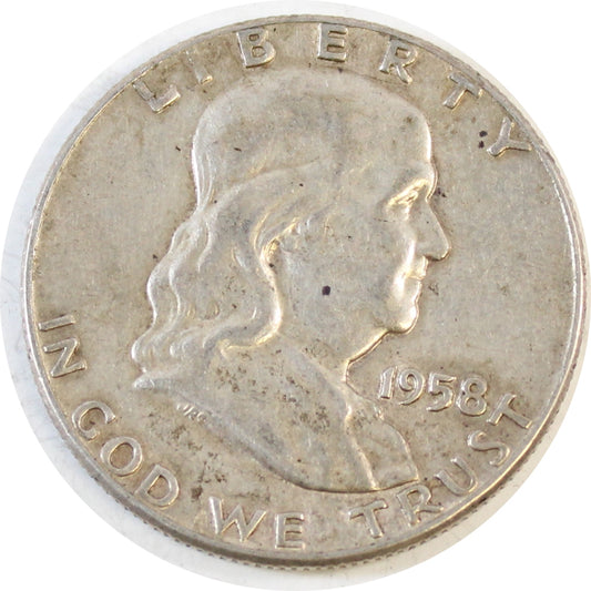 1958 USA Half Dollar Circulated