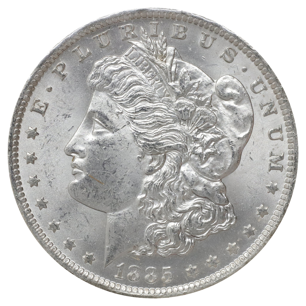 1885 O USA Dollar Gem Brilliant Uncirculated (MS65) $