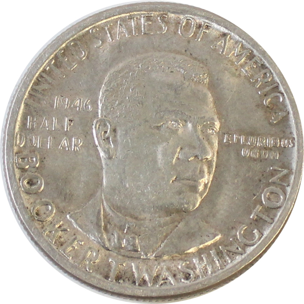 1946 Booker T. Washington USA Half Dollar Brilliant Uncirculated (MS63)