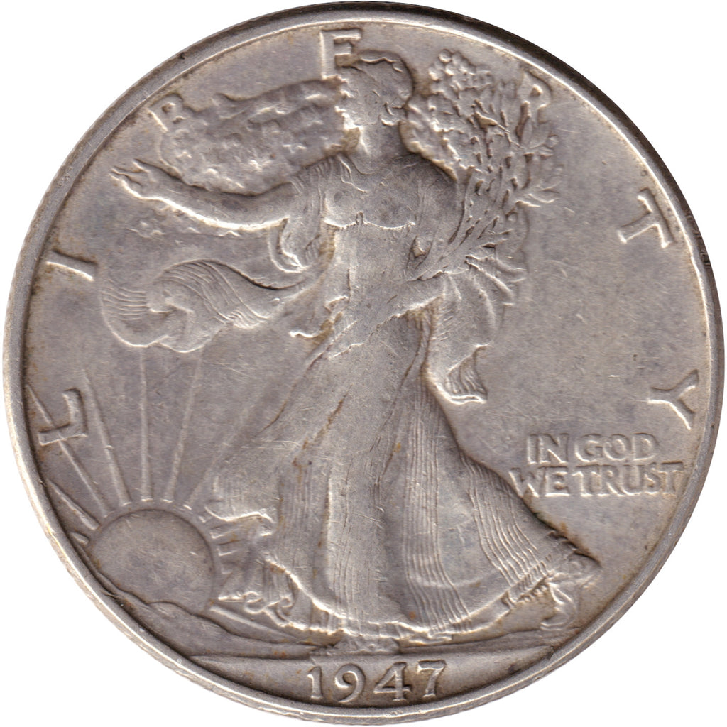 1947 USA Half Dollar Extra Fine (EF40)