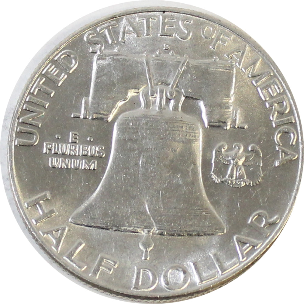1962 D USA Half Dollar AU-UNC (AU55)