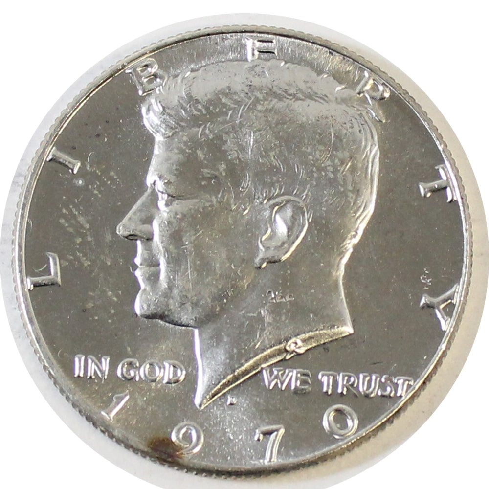 1970 D USA Half Dollar Brilliant Uncirculated (MS63)