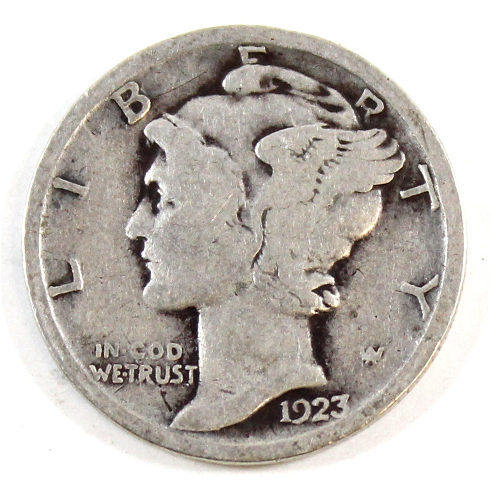 1920 S USA Dime Circulated