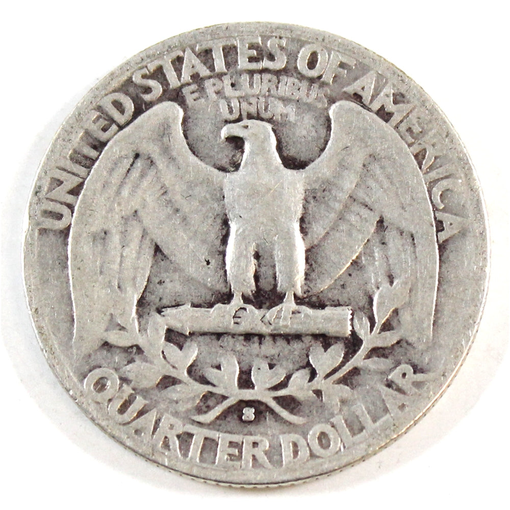 1943 S USA Quarter Circulated
