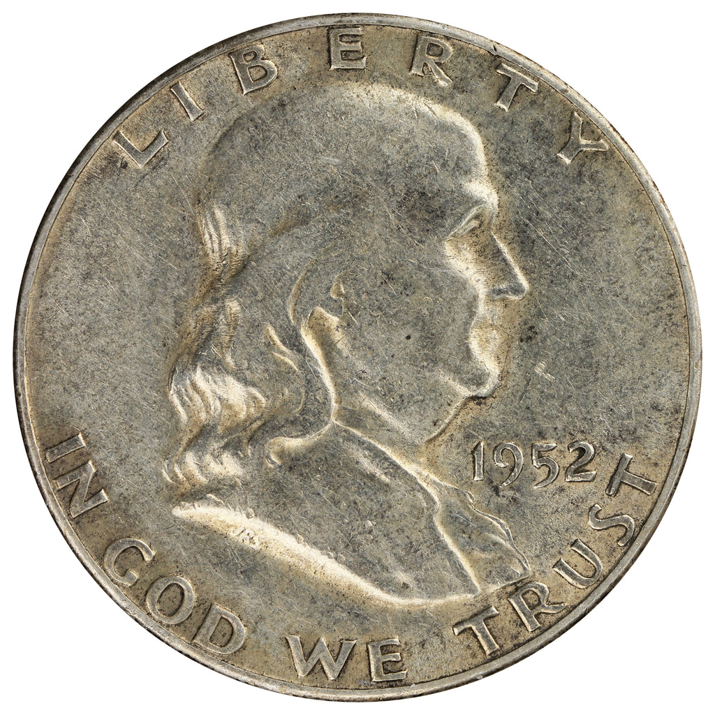 1952 S USA Half Dollar Circulated