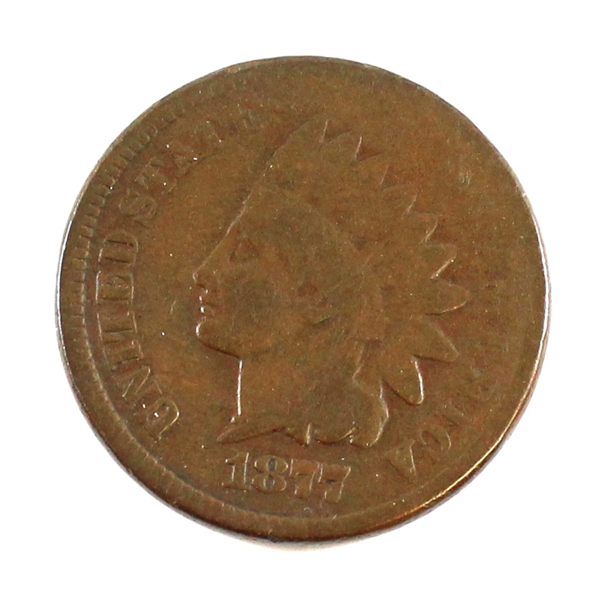 1877 USA Cent VG-F (VG10) $