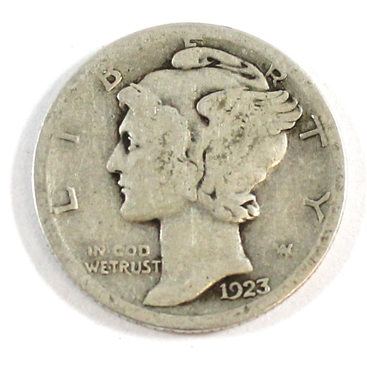 1923 S USA Dime Circulated