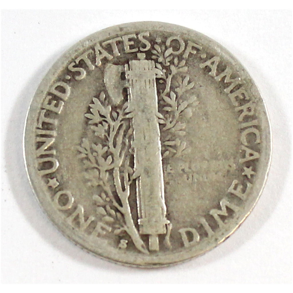 1929 S USA Dime Circulated