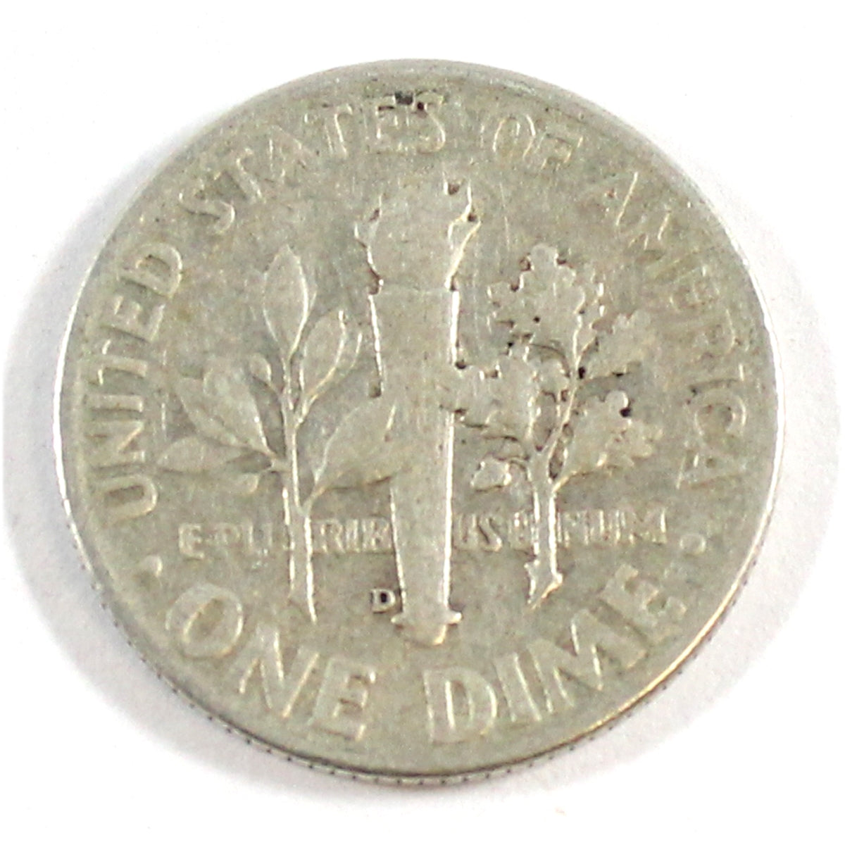 1951 D USA Dime Circulated