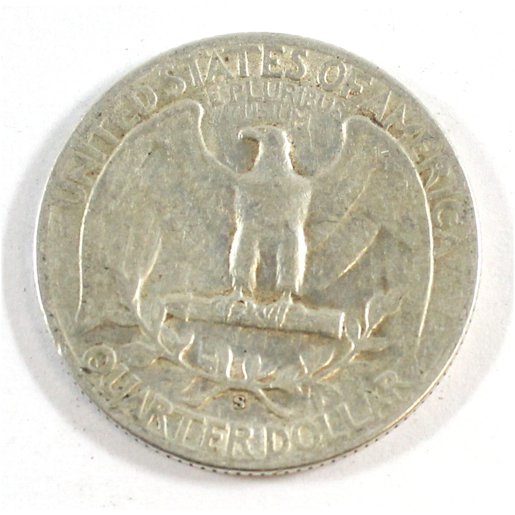 1952 S USA Quarter Circulated