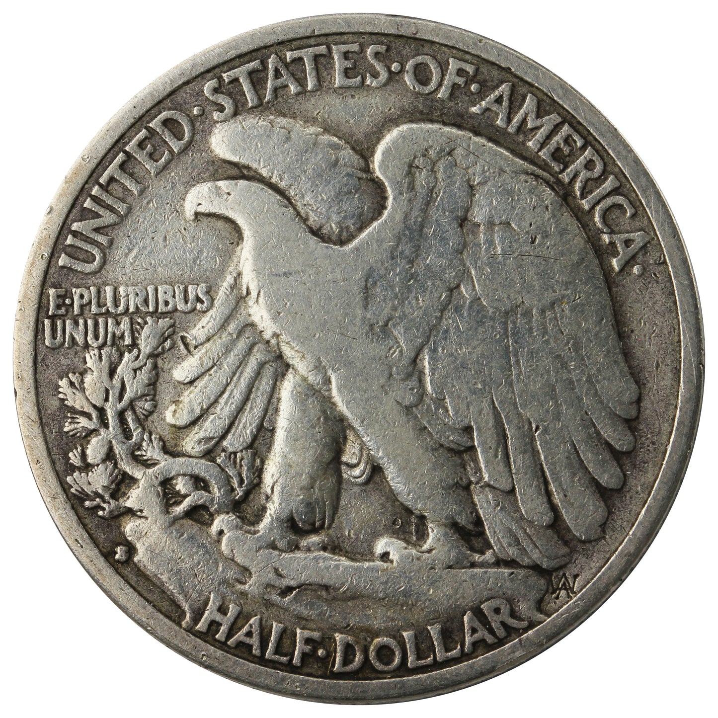 1934 S USA Half Dollar Circulated