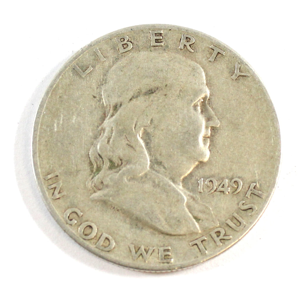 1949 S USA Half Dollar Circulated
