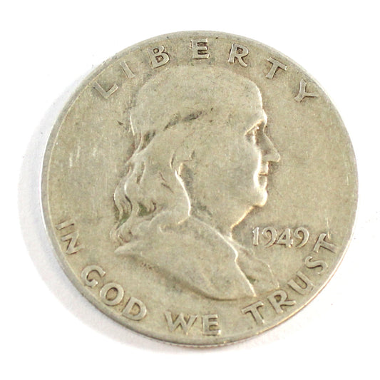 1949 S USA Half Dollar Circulated