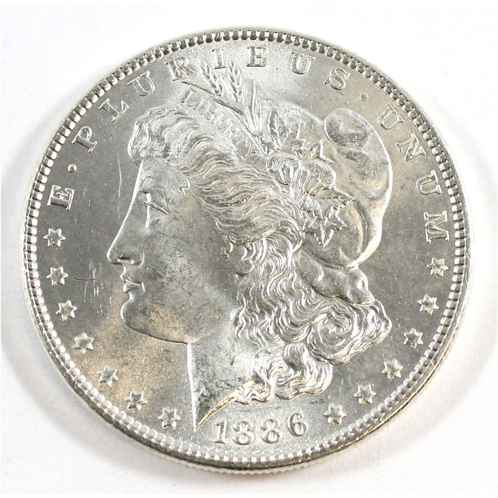 1886 USA Dollar Choice Brilliant Uncirculated (MS64) $