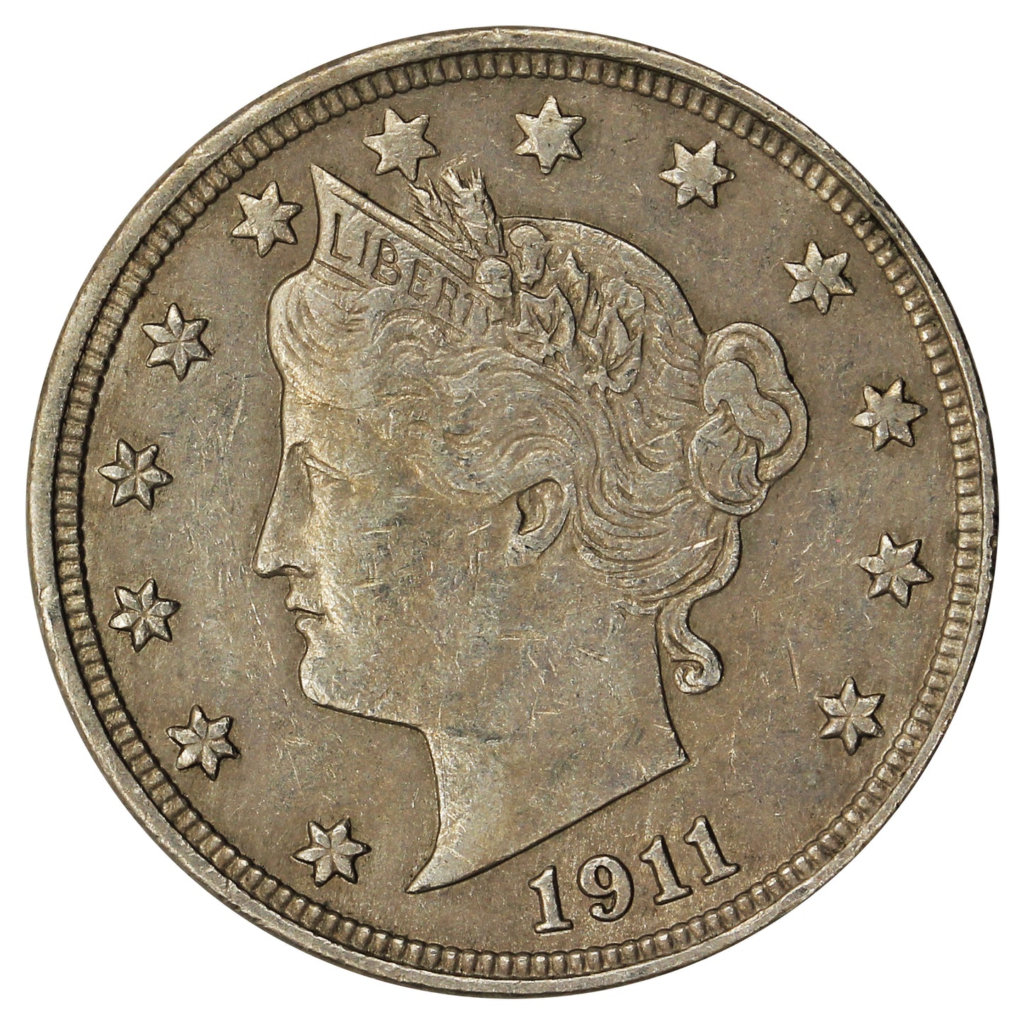 1911 USA Nickel Extra Fine (EF40)