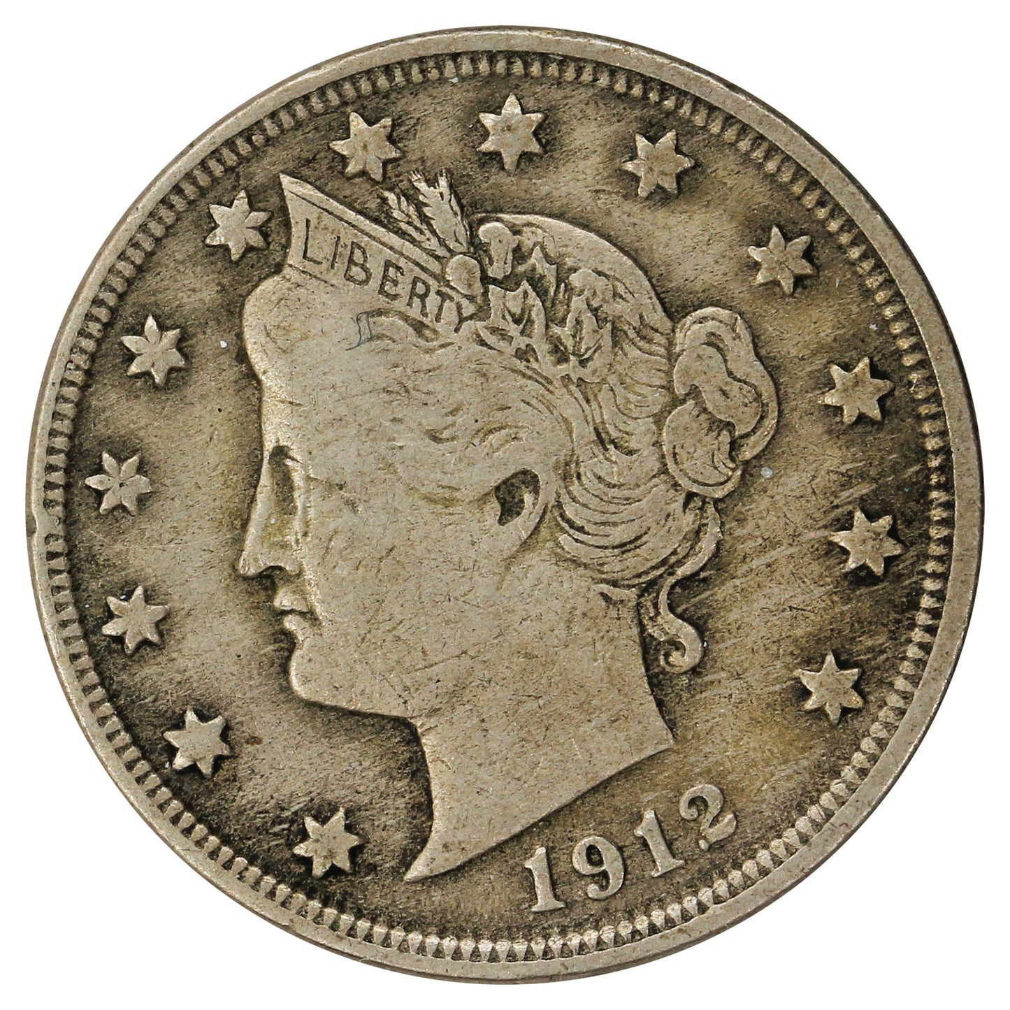 1912 USA Nickel F-VF (F15)