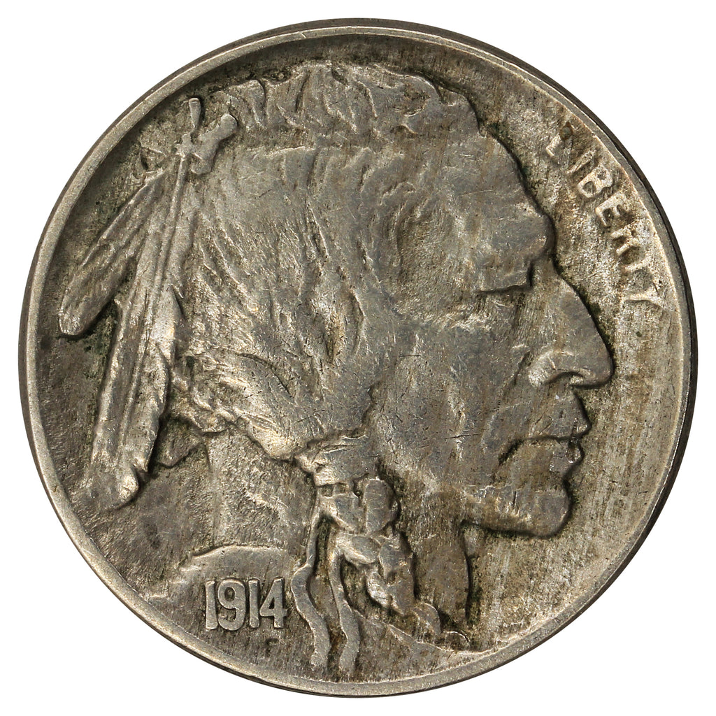 1914 USA Nickel Extra Fine (EF40)