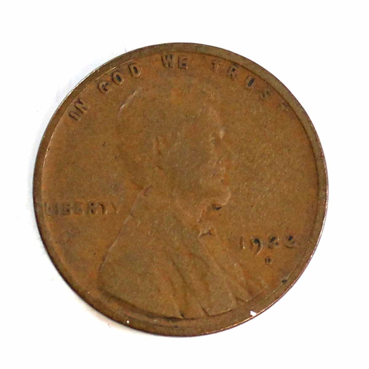 1922 D USA Cent Fine (F12)