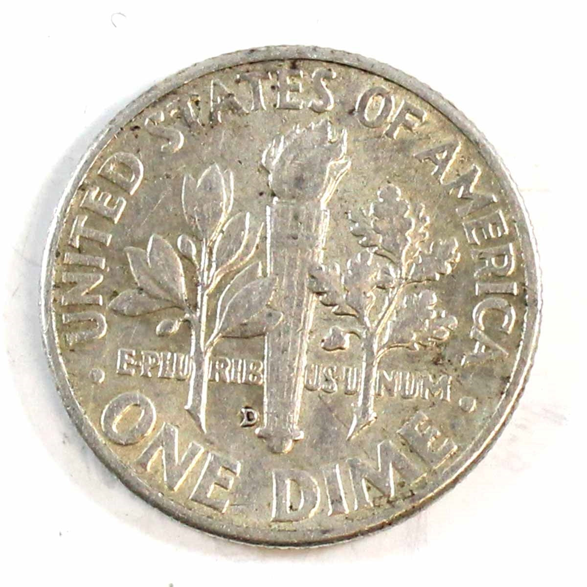 1959 D USA Dime Circulated