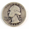 1940 D USA Quarter Circulated