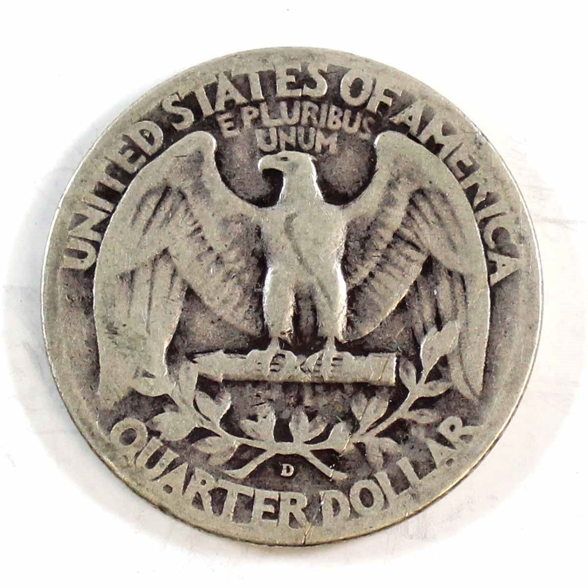 1940 D USA Quarter Circulated