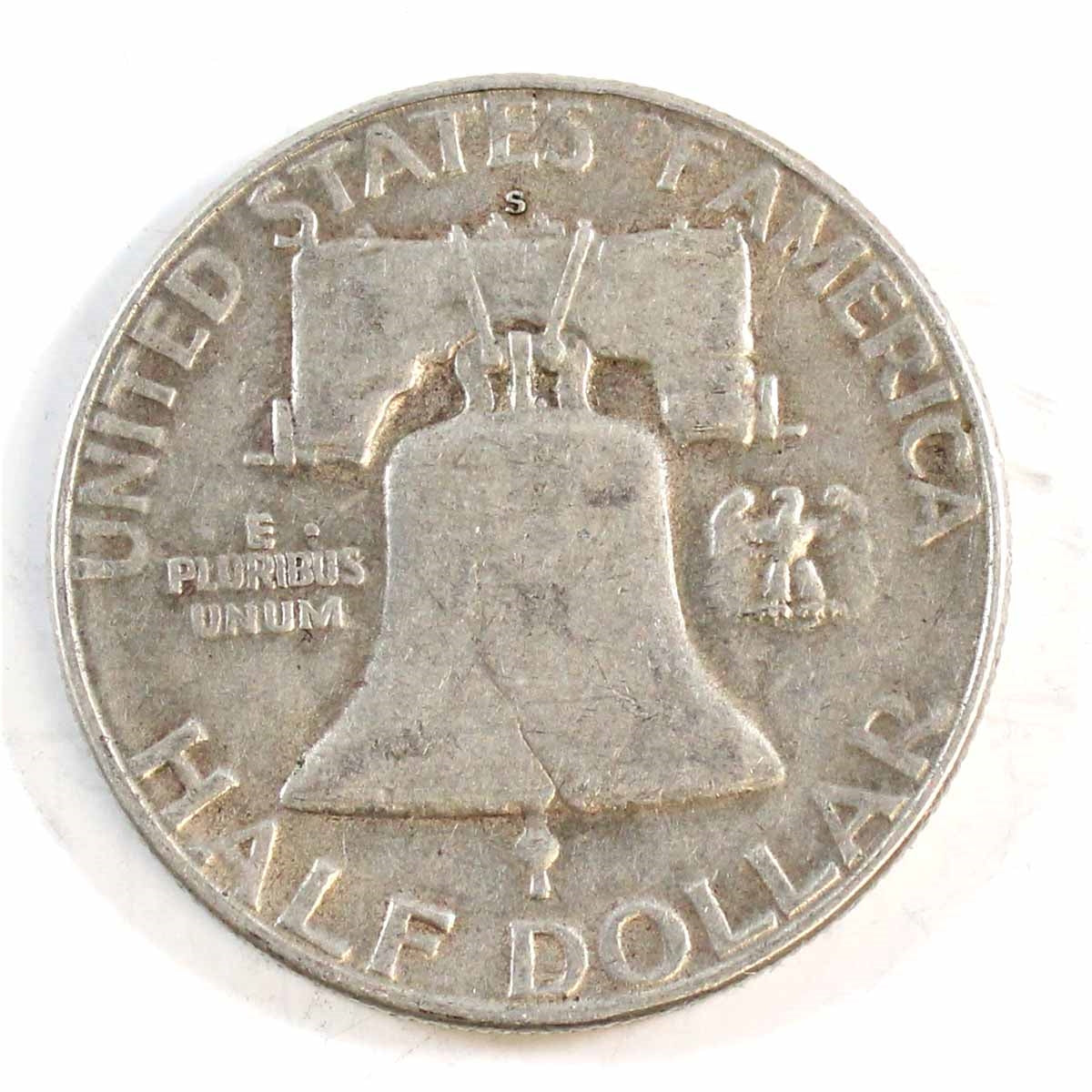 1954 S USA Half Dollar Circulated
